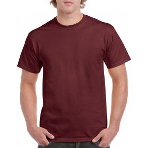 HEAVY COTTON(tm) ADULT T-SHIRT, Maroon (T-shirt, 90-100% cotton)