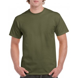 HEAVY COTTON(tm) ADULT T-SHIRT, Military Green (T-shirt, 90-100% cotton)