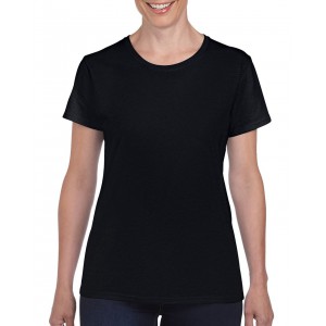 HEAVY COTTON(tm)  LADIES' T-SHIRT, Black (T-shirt, 90-100% cotton)