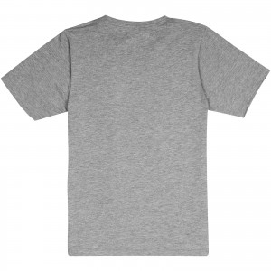 Kawartha short sleeve women's organic t-shirt, Grey melange (T-shirt, 90-100% cotton)