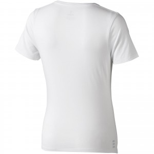 Kawartha short sleeve women's organic t-shirt, White (T-shirt, 90-100% cotton)