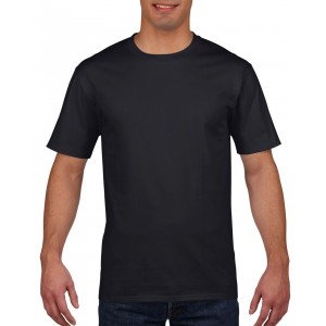 PREMIUM COTTON(r) ADULT T-SHIRT, Black (T-shirt, 90-100% cotton)