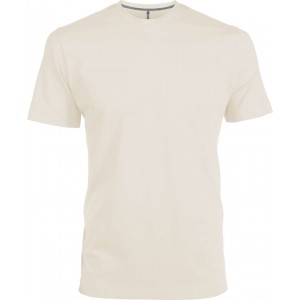 SHORT-SLEEVED CREW NECK T-SHIRT, Light Sand (T-shirt, 90-100% cotton)