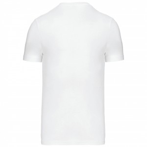 SHORT-SLEEVED CREW NECK T-SHIRT, White (T-shirt, 90-100% cotton)