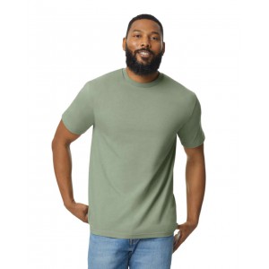 SOFTSTYLE MIDWEIGHT ADULT T-SHIRT, Sage (T-shirt, 90-100% cotton)