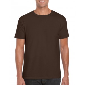 SOFTSTYLE(r) ADULT T-SHIRT, Dark Chocolate (T-shirt, 90-100% cotton)