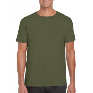 SOFTSTYLE(r) ADULT T-SHIRT, Military Green (T-shirt, 90-100% cotton)
