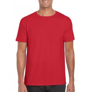 SOFTSTYLE(r) ADULT T-SHIRT, Red (T-shirt, 90-100% cotton)