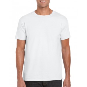 SOFTSTYLE(r) ADULT T-SHIRT, White (T-shirt, 90-100% cotton)