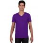 SOFTSTYLE(r) ADULT V-NECK T-SHIRT, Purple