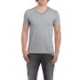 SOFTSTYLE(r) ADULT V-NECK T-SHIRT, RS Sport Grey