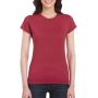 SOFTSTYLE(r) LADIES' T-SHIRT, Antique Cherry Red