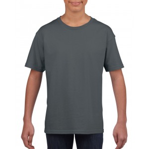 SOFTSTYLE(r) YOUTH T-SHIRT, Charcoal (T-shirt, 90-100% cotton)