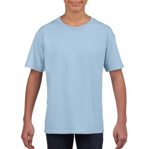 SOFTSTYLE(r) YOUTH T-SHIRT, Light Blue (T-shirt, 90-100% cotton)