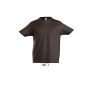 SOL'S IMPERIAL KIDS - ROUND NECK T-SHIRT, Chocolate