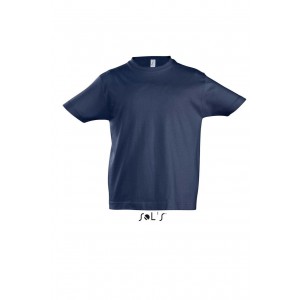 SOL'S IMPERIAL KIDS - ROUND NECK T-SHIRT, French Navy (T-shirt, 90-100% cotton)
