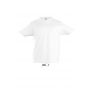 SOL'S IMPERIAL KIDS - ROUND NECK T-SHIRT, White