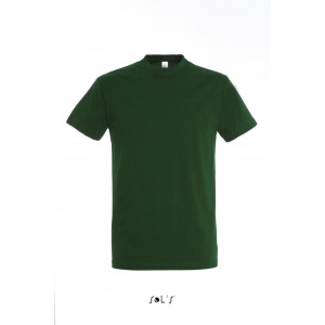 SOL'S IMPERIAL MEN'S ROUND COLLAR T-SHIRT, Bottle Green (T-shirt, 90-100% cotton)