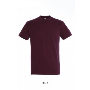 SOL'S IMPERIAL MEN'S ROUND COLLAR T-SHIRT, Burgundy (T-shirt, 90-100% cotton)