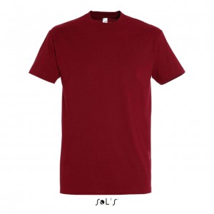 SOL'S IMPERIAL MEN'S ROUND COLLAR T-SHIRT, Chili (T-shirt, 90-100% cotton)
