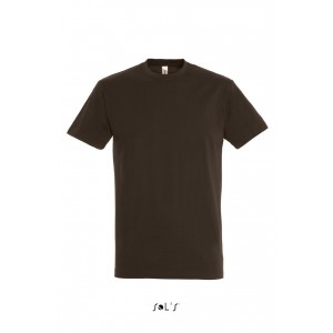 SOL'S IMPERIAL MEN'S ROUND COLLAR T-SHIRT, Chocolate (T-shirt, 90-100% cotton)