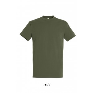 SOL'S IMPERIAL MEN'S ROUND COLLAR T-SHIRT, Dark Khaki (T-shirt, 90-100% cotton)