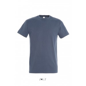 SOL'S IMPERIAL MEN'S ROUND COLLAR T-SHIRT, Denim (T-shirt, 90-100% cotton)
