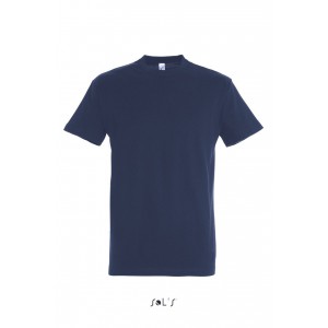 SOL'S IMPERIAL MEN'S ROUND COLLAR T-SHIRT, French Navy (T-shirt, 90-100% cotton)