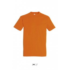 SOL'S IMPERIAL MEN'S ROUND COLLAR T-SHIRT, Orange (T-shirt, 90-100% cotton)