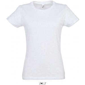 SOL'S IMPERIAL WOMEN - ROUND COLLAR T-SHIRT, Ash (T-shirt, 90-100% cotton)