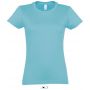 SOL'S IMPERIAL WOMEN - ROUND COLLAR T-SHIRT, Atoll Blue