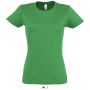 SOL'S IMPERIAL WOMEN - ROUND COLLAR T-SHIRT, Kelly Green