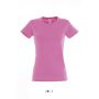 SOL'S IMPERIAL WOMEN - ROUND COLLAR T-SHIRT, Orchid Pink