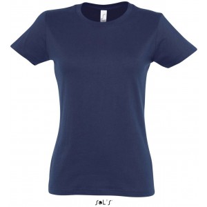 SOL'S IMPERIAL WOMEN - ROUND COLLAR T-SHIRT, Ultramarine (T-shirt, 90-100% cotton)