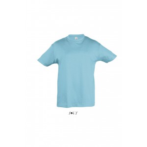 SOL'S REGENT KIDS - ROUND NECK T-SHIRT, Atoll Blue (T-shirt, 90-100% cotton)