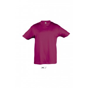 SOL'S REGENT KIDS - ROUND NECK T-SHIRT, Fuchsia (T-shirt, 90-100% cotton)