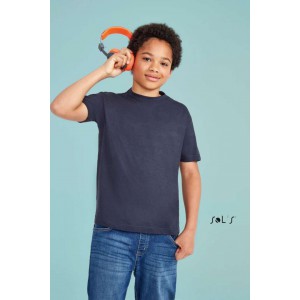 SOL'S REGENT KIDS - ROUND NECK T-SHIRT, Grey Melange (T-shirt, 90-100% cotton)