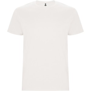 Stafford short sleeve men's t-shirt, Vintage White (T-shirt, 90-100% cotton)