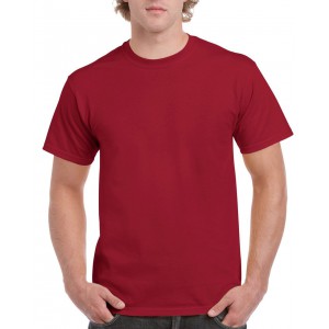 ULTRA COTTON(tm) ADULT T-SHIRT, Cardinal Red (T-shirt, 90-100% cotton)