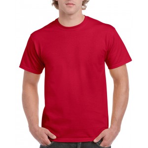 ULTRA COTTON(tm) ADULT T-SHIRT, Cherry Red (T-shirt, 90-100% cotton)