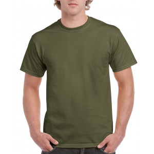 ULTRA COTTON(tm) ADULT T-SHIRT, Military Green (T-shirt, 90-100% cotton)