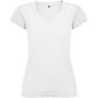 Victoria short sleeve women's v-neck t-shirt, White