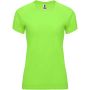 Bahrain short sleeve women's sports t-shirt, Fluor Green
