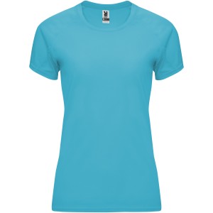 Bahrain short sleeve women's sports t-shirt, Turquois (T-shirt, mixed fiber, synthetic)