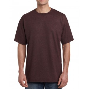 HEAVY COTTON(tm) ADULT T-SHIRT, Russet (T-shirt, mixed fiber, synthetic)
