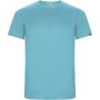 Imola short sleeve kids sports t-shirt, Turquois