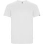 Imola short sleeve kids sports t-shirt, White