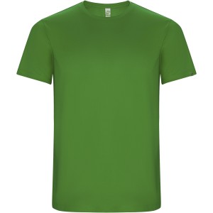 Imola short sleeve men's sports t-shirt, Green Fern (T-shirt, mixed fiber, synthetic)