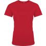 LADIES' SHORT-SLEEVED SPORTS T-SHIRT, Red