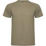 Montecarlo short sleeve men's sports t-shirt, Dark Sand